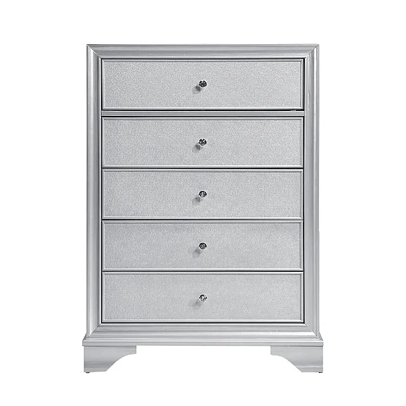Homelegance Anatole Chest in Silver 2434SV-9
