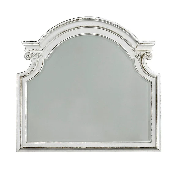 Liberty Magnolia Manor Mirror in Antique White 244-BR51