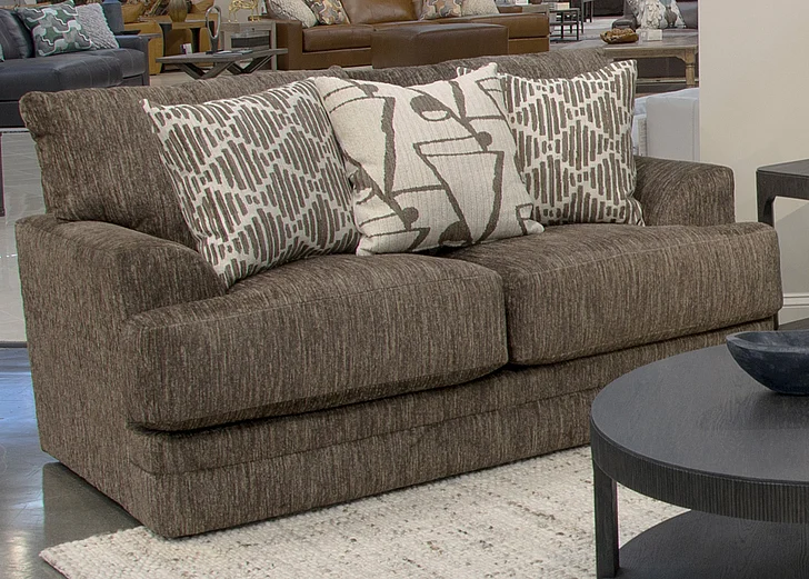 Jackson Tyson Loveseat in Hazel/Chocolate 2442-02/2247-29/2248-09