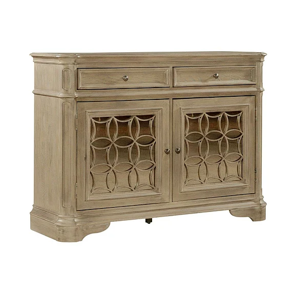 Liberty Furniture Magnolia Manor Buffet in Weathered Bisque 244N-CB5692