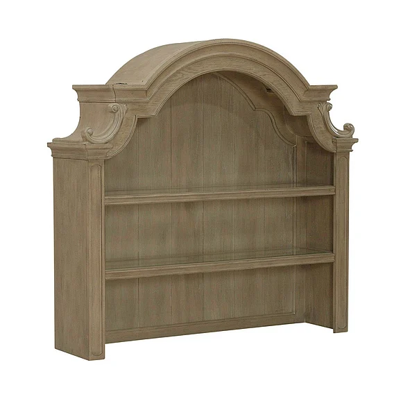 Liberty Furniture Magnolia Manor Hutch in Weathered Bisque 244N-CH5692