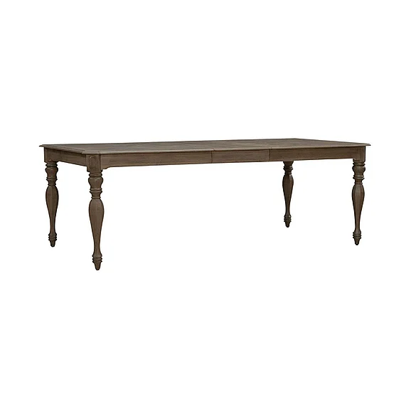 Liberty Furniture Magnolia Manor Rectangular Leg Table in Weathered Bisque 244N-T4490