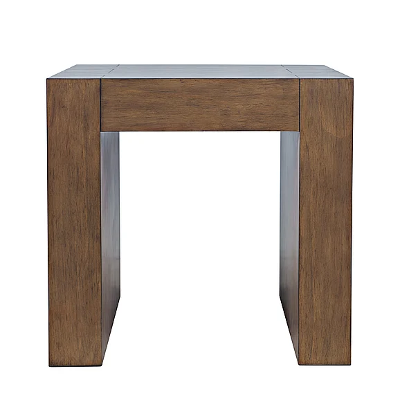 Jofran Taos End Table in Chestnut 2465-3