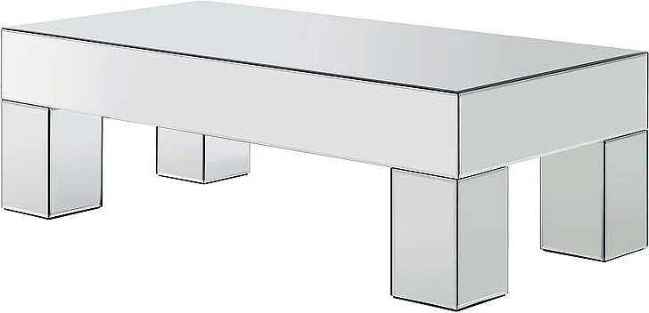 Meridian Furniture Lainy Coffee Table in Mirrored 249-C