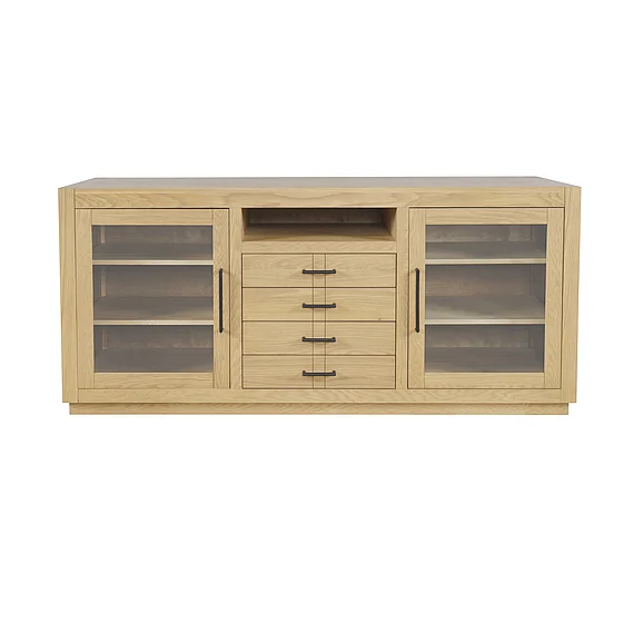 Jofran Auburn Hills 70" Console in Light Oak 2498-70