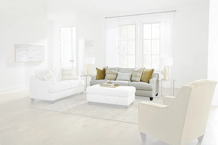 Peak Living 250 Sofa in M11418 Bone 25003-9904 CUSTOM ITEM