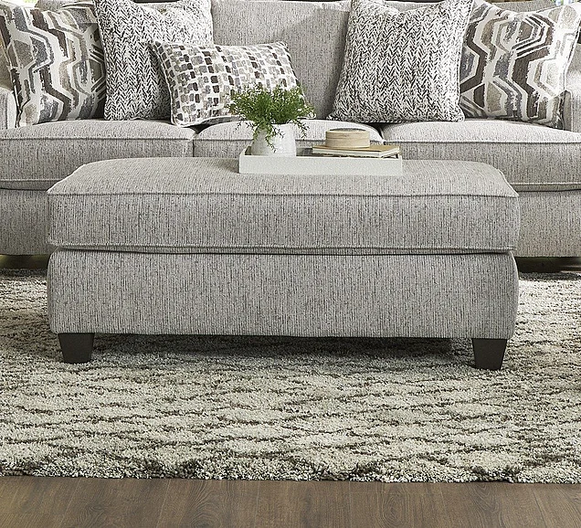 Peak Living 250 Ottoman in Cannon Linen 25005-3557 CUSTOM ITEM