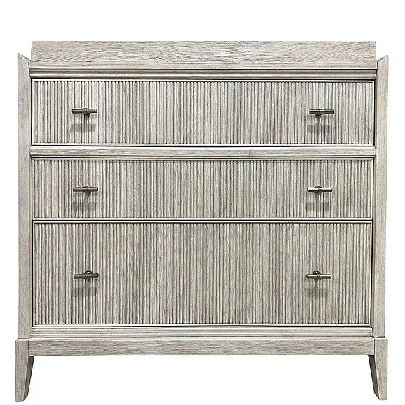 Riverside Carmella Bachelors Chest in Pebble Oak 25064