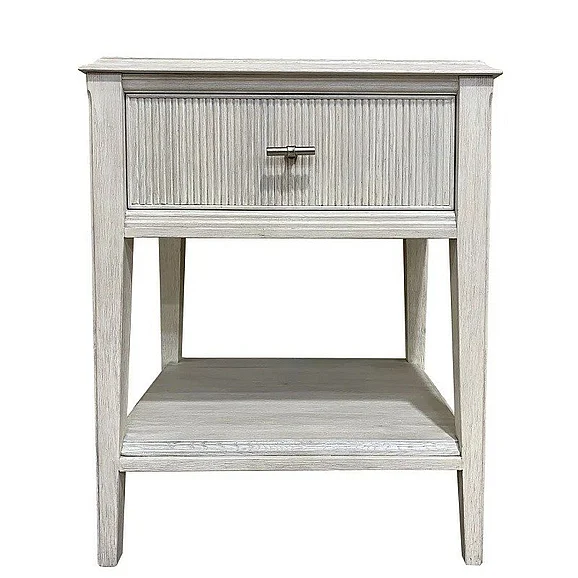 Riverside Carmella One Drawer Accent Ns in Pebble Oak 25068