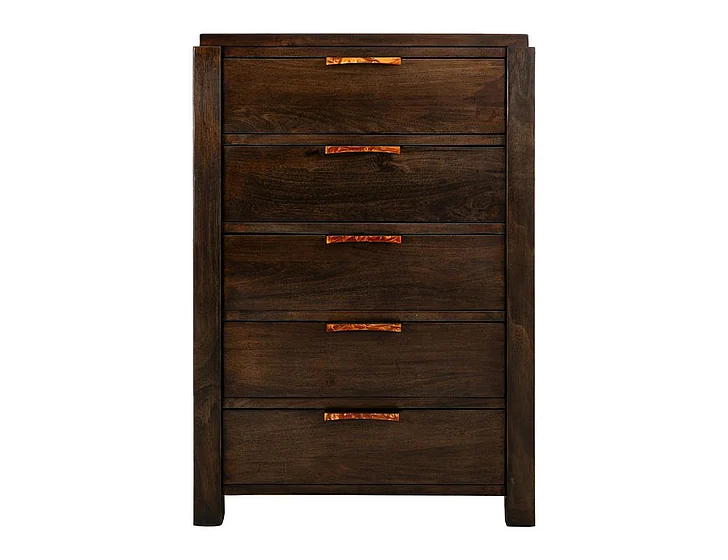 IFD Raramuri 5 Drawer Chest in Brown IFD4851CHT