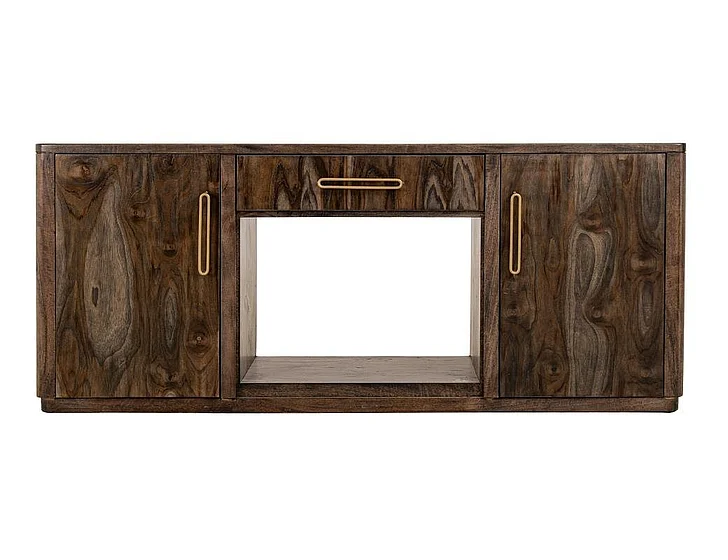 IFD Balam TV Stand in Black IFD4421STN