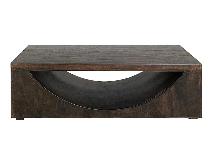 IFD Dark Mezquite Wooden Cocktail Table in Natural IFD6631CKT