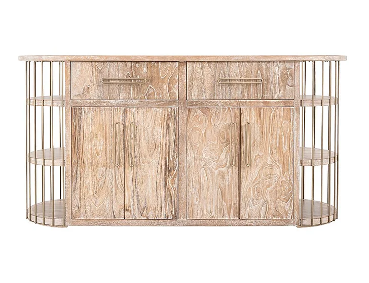 IFD Balam Kitchen Island in White IFD4321KSL