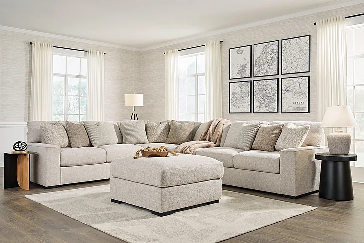 Ballyton 5-Piece Sectional Set in Sand