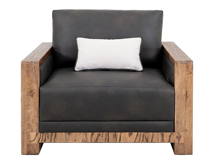 IFD Ancora Arm Chair in Brown IUP325-ACH-216
