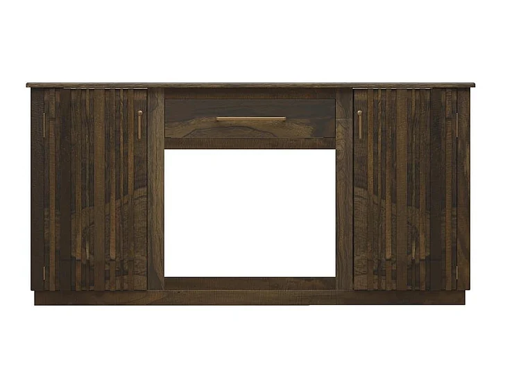 IFD Dark Mezquite TV Stand in Brown IFD6631EFP70