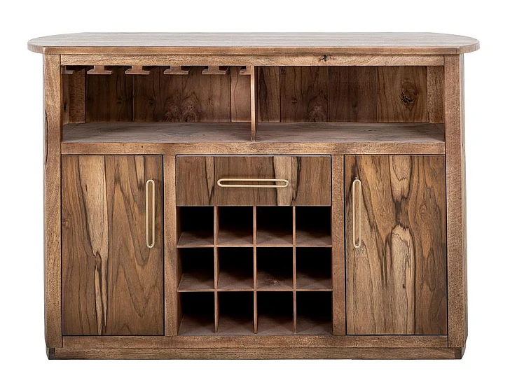 IFD Balam Bar Table in Brown IFD4221BAR