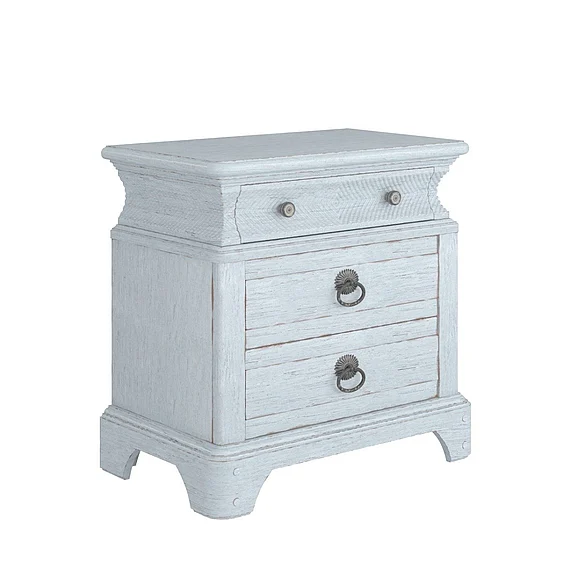 A.R.T. Furniture Summer Creek Nightstand in Shutter Blue 251143-1361