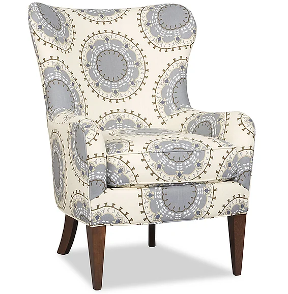 Sam Moore HF Custom Living Room Nikko Wing Chair 2518