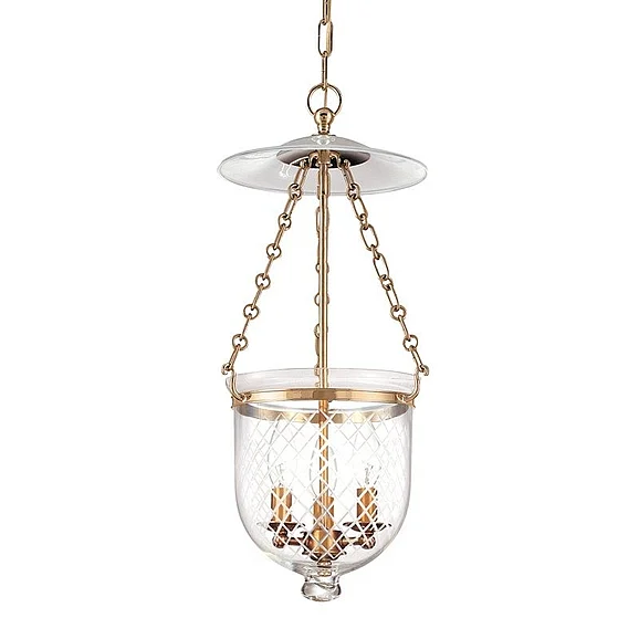 Hudson Valley Lighting Hampton Pendant 252-AGB-C2