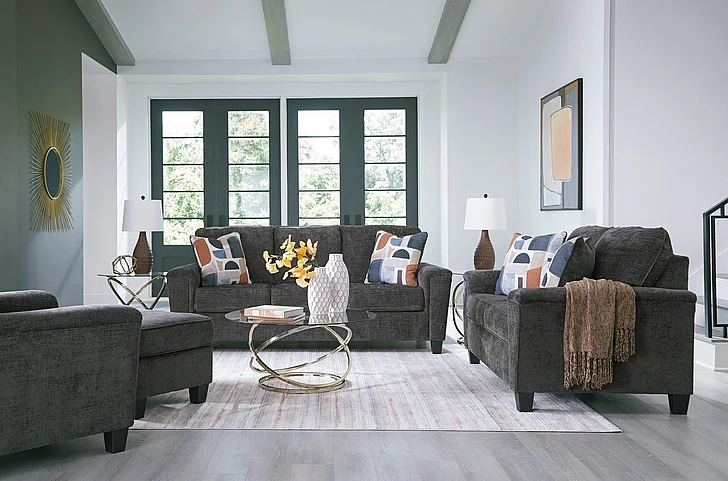 Erinslane 4-Piece Living Room Set in Dusk