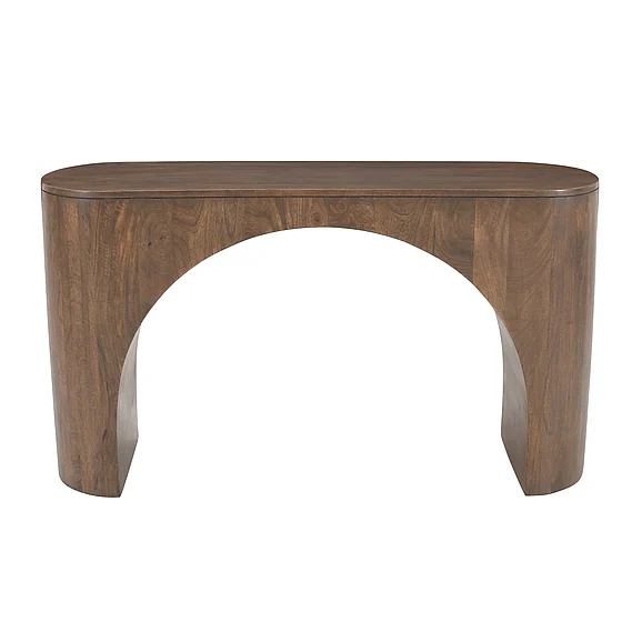 Jofran Luna Sofa Table in Dark Brown 2540-4