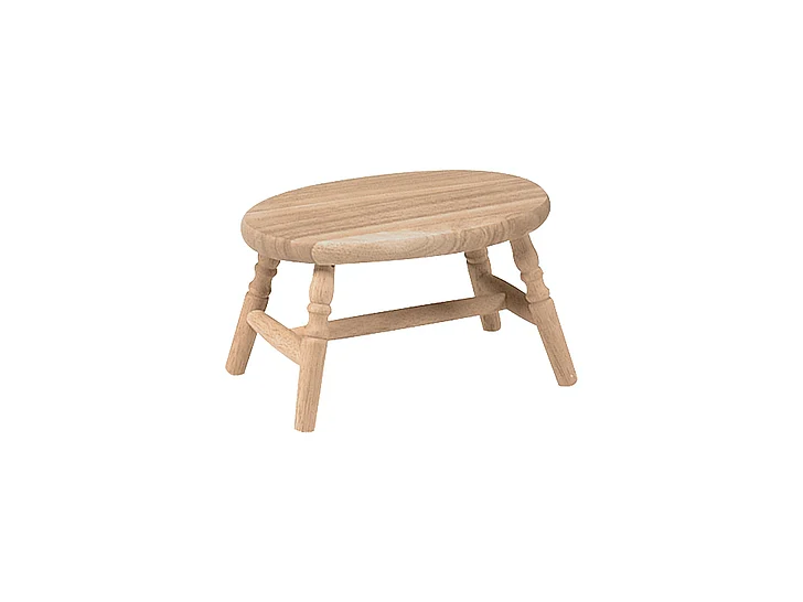 John Thomas Unfinished Cricket Stool 2572