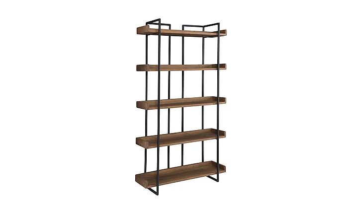 Moe's Home Collection Vancouver Bookcase in Light Brown LX-1027-03 CLOSEOUT