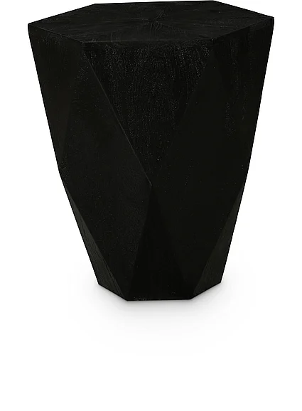 Meridian Diamante End Table in Black 234Black-ET