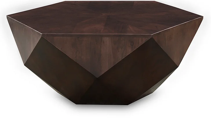 Meridian Diamante Coffee Table in Brown 234Brown-CT
