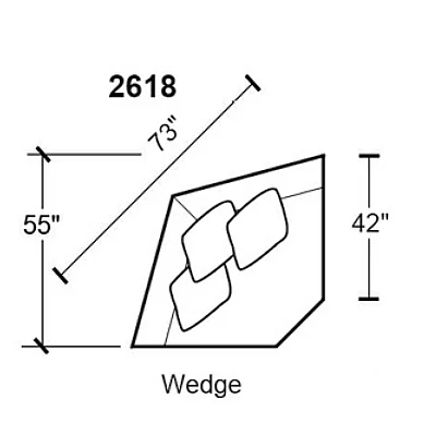 Catnapper McPherson Wedge in Buff 2618
