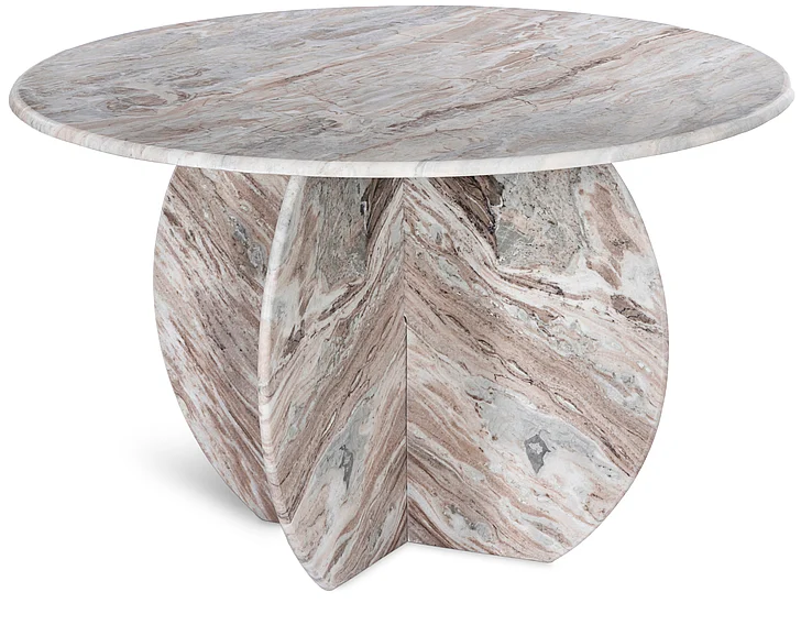 Meridian Formentera Dining Table in Brown 219Brown-DT48
