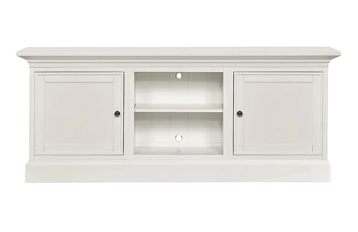 Hammary Structures Triple Two Door Console - Complete in Pure White 267-309R