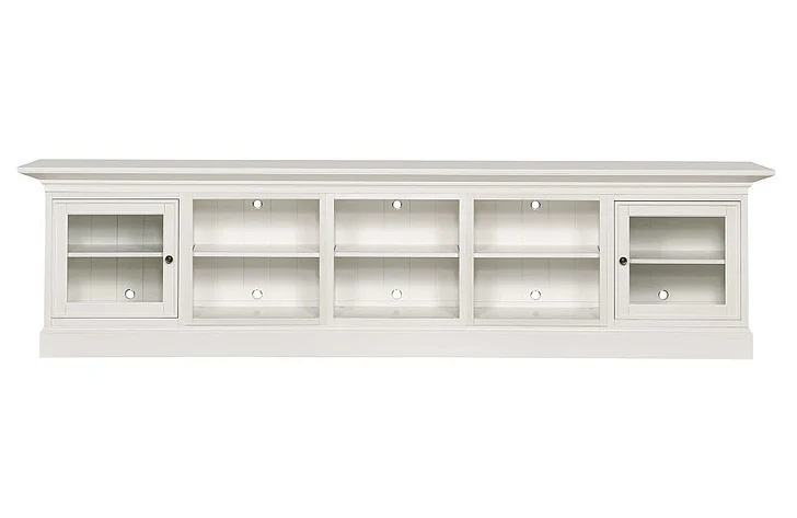 Hammary Structures Quintuple Multi Use Console - in Pure White 267-508R