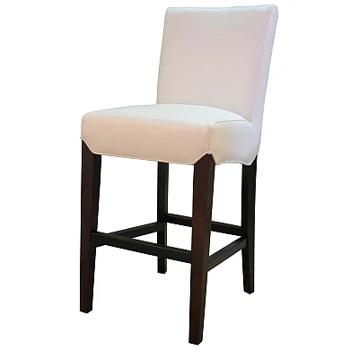 NPD Milton Bonded Leather Counter Stool in White 268527B-8143