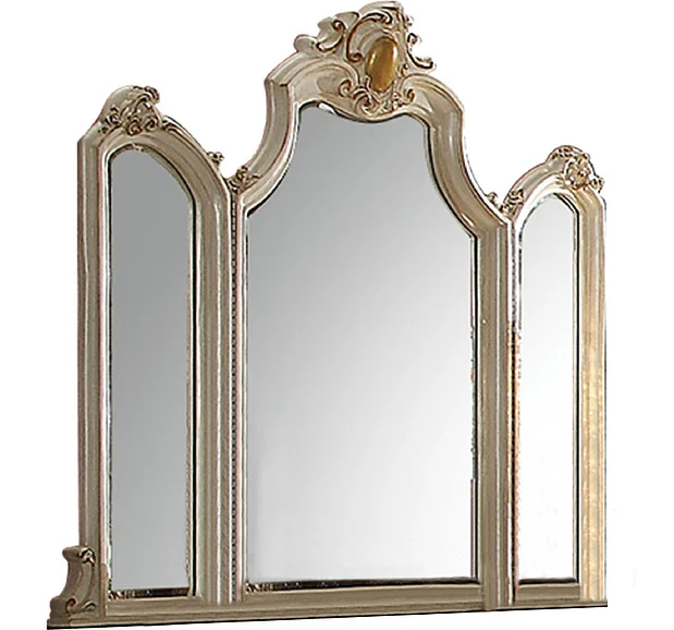 Acme Picardy Mirror in Antique Pearl 26904