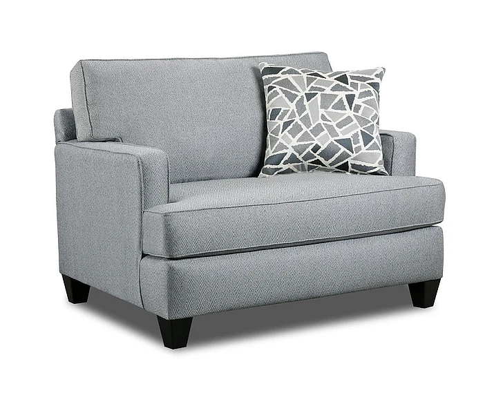 Corinthian 26D0 Atlantic Chair in Madonna Silver FG26D1