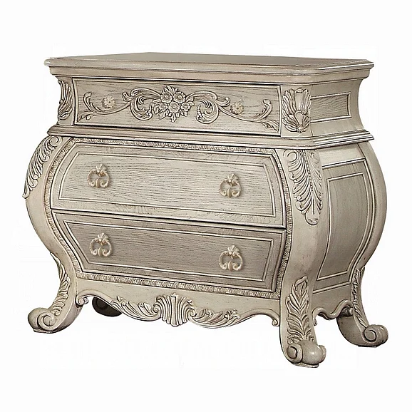Acme Ragenardus Nightstand in Antique White 27013