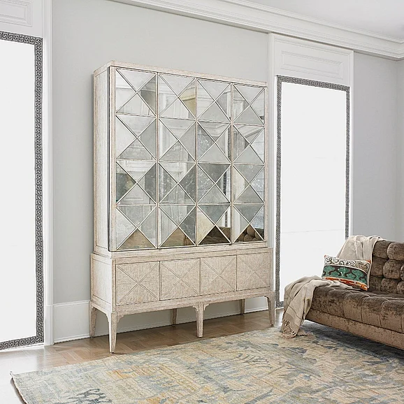 Ambella Home Escher Multi-Use Cabinet in Antique White 27046-820-001