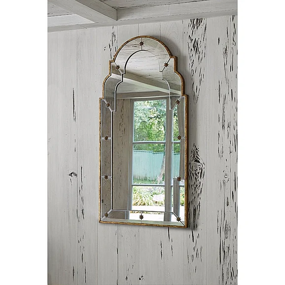 Ambella Home Star Mirror in Antique Gold 27056-980-054