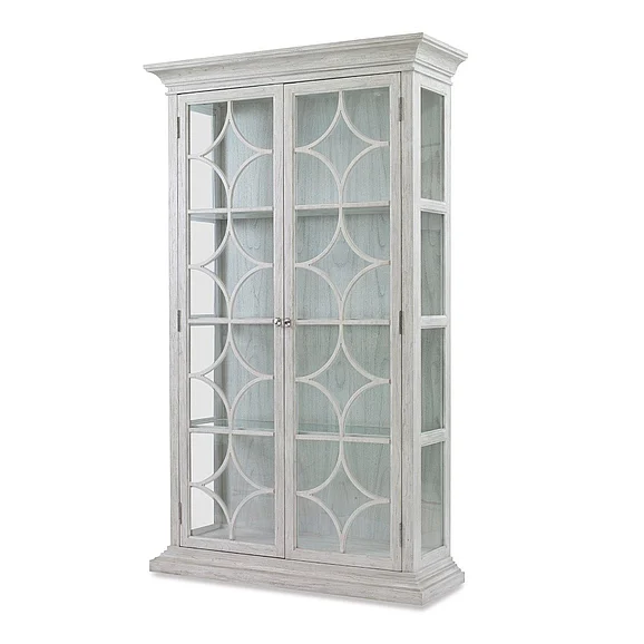 Ambella Home Peabody Tall Cabinet in Grey 27107-890-090