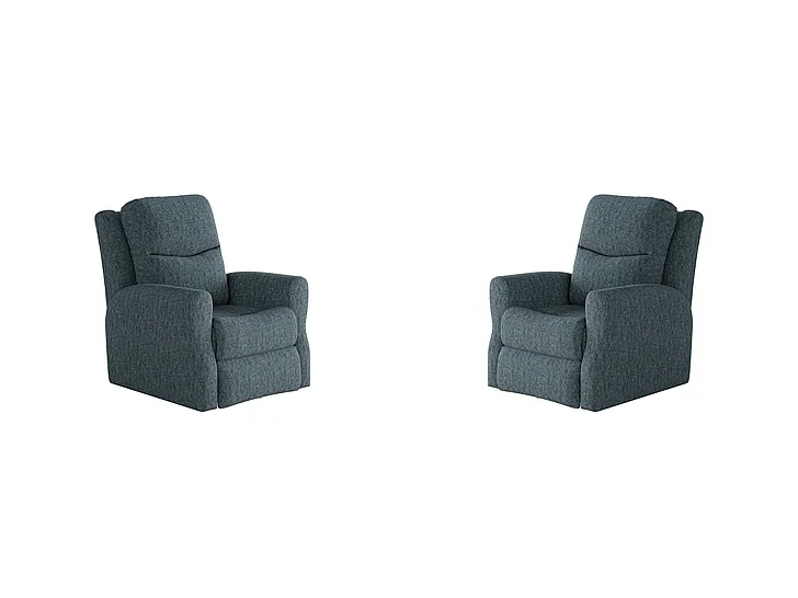 Southern Motion Fame Rocker Recliner in Pond 1007 113-60 (Set of 2)