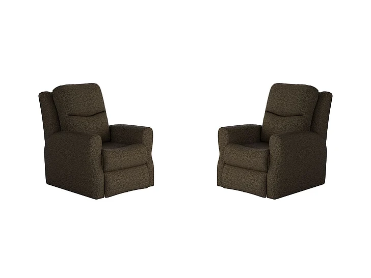 Southern Motion Fame Rocker Recliner in Toffee 1007 115-17 (Set of 2)