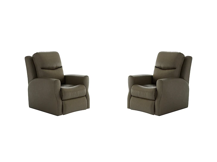 Southern Motion Fame Rocker Recliner in Fossil 1007 957-18 (Set of 2)