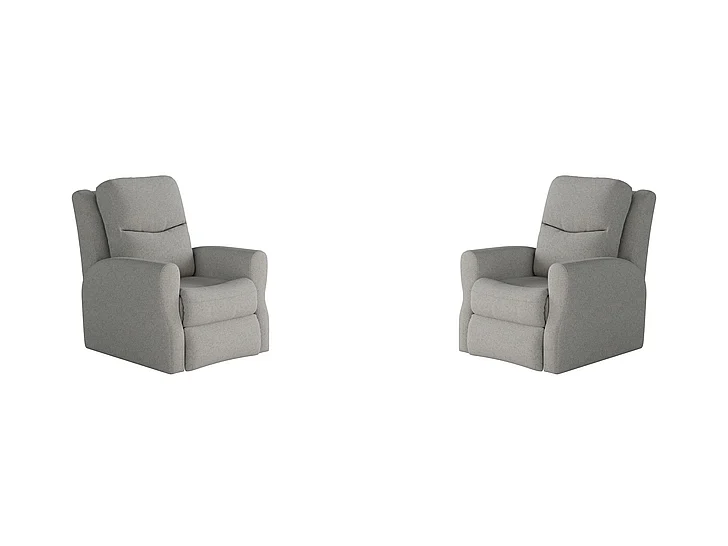 Southern Motion Fame Swivel Rocker Recliner in Oyster 1007S 106-09 (Set of 2)