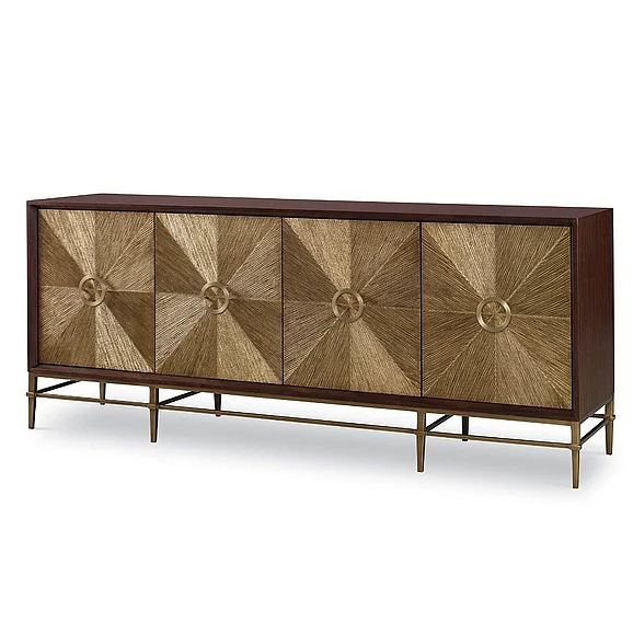 Ambella Home Phoenix Credenza in Antique Brass 27121-630-001