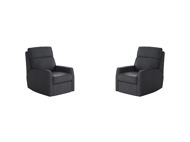 Southern Motion Mimi Rocker Recliner in Navy 1095 123-60 (Set of 2)