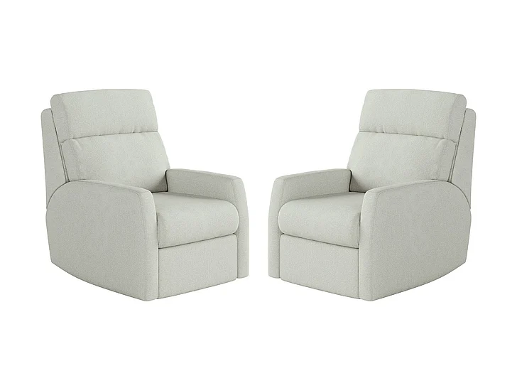 Southern Motion Mimi Rocker Recliner in Shell 1095 286-15 (Set of 2)