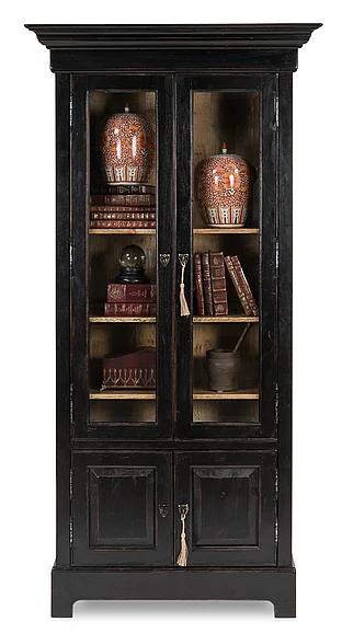 Sarreid Encore IHF Bookcase in Ebony 27160