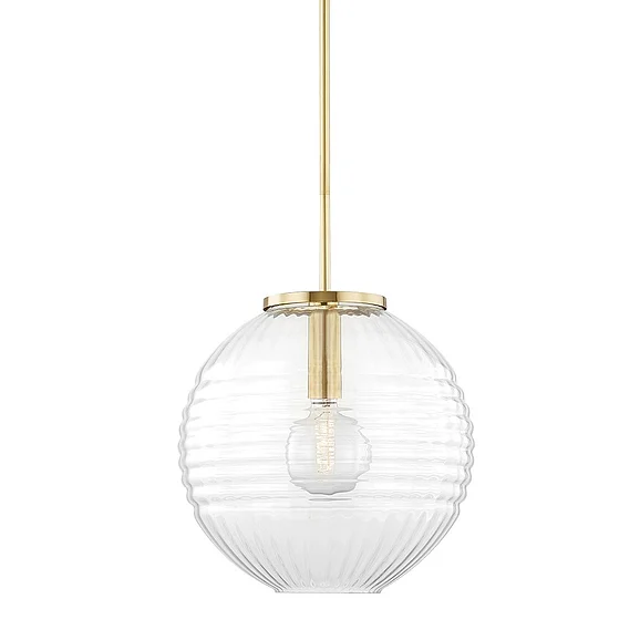 Hudson Valley Lighting Bay Ridge Pendant 2717-AGB